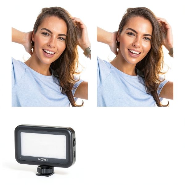 Movo uVlogger Smartphone Vlogging Kit Microphone Light-3