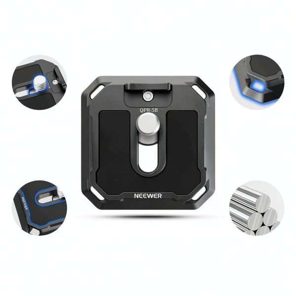 Neewer Arca Quick Release Plate Aluminum Alloy Camera Mount-2
