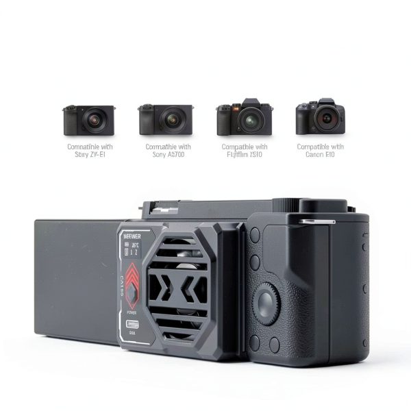 Neewer Basics Camera Cooling Fan Spring Loaded Display-2