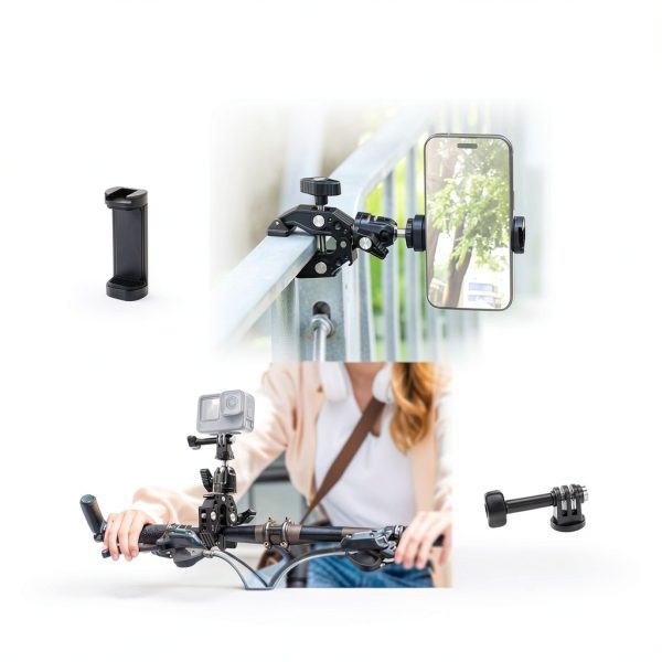 Neewer ST87 Super Clamp Ballhead Mount for Cameras Phones-5