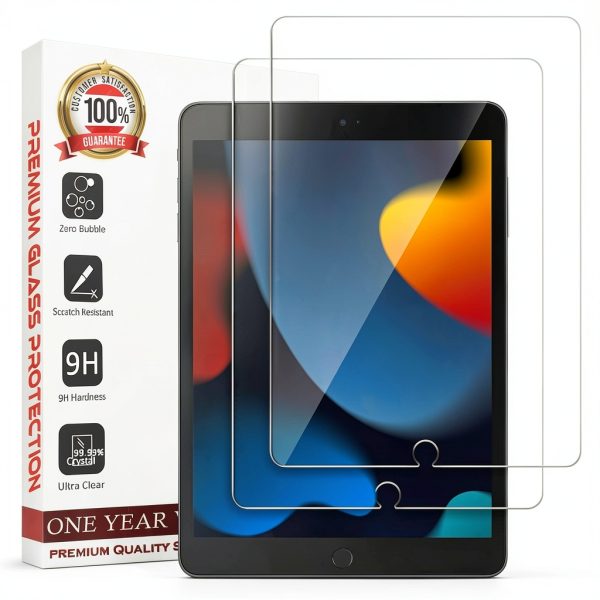 Entronix iPad 102 Screen Protector Tempered Glass Blue Light-0