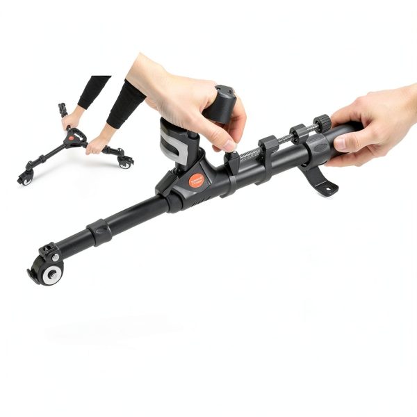 Neewer Tripod Dolly Heavy Duty 50lbs Capacity Smooth Wheels-7