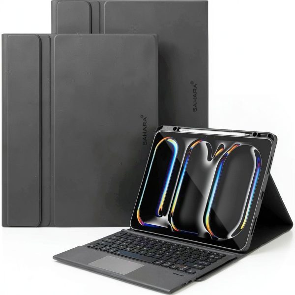 SaharaCase iPad Pro 13 Keyboard Case Vegan Leather Trackpad-2