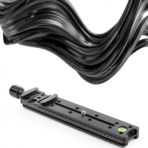 Neewer 200mm Nodal Slide Camera Rail Quick Release Clamp-6