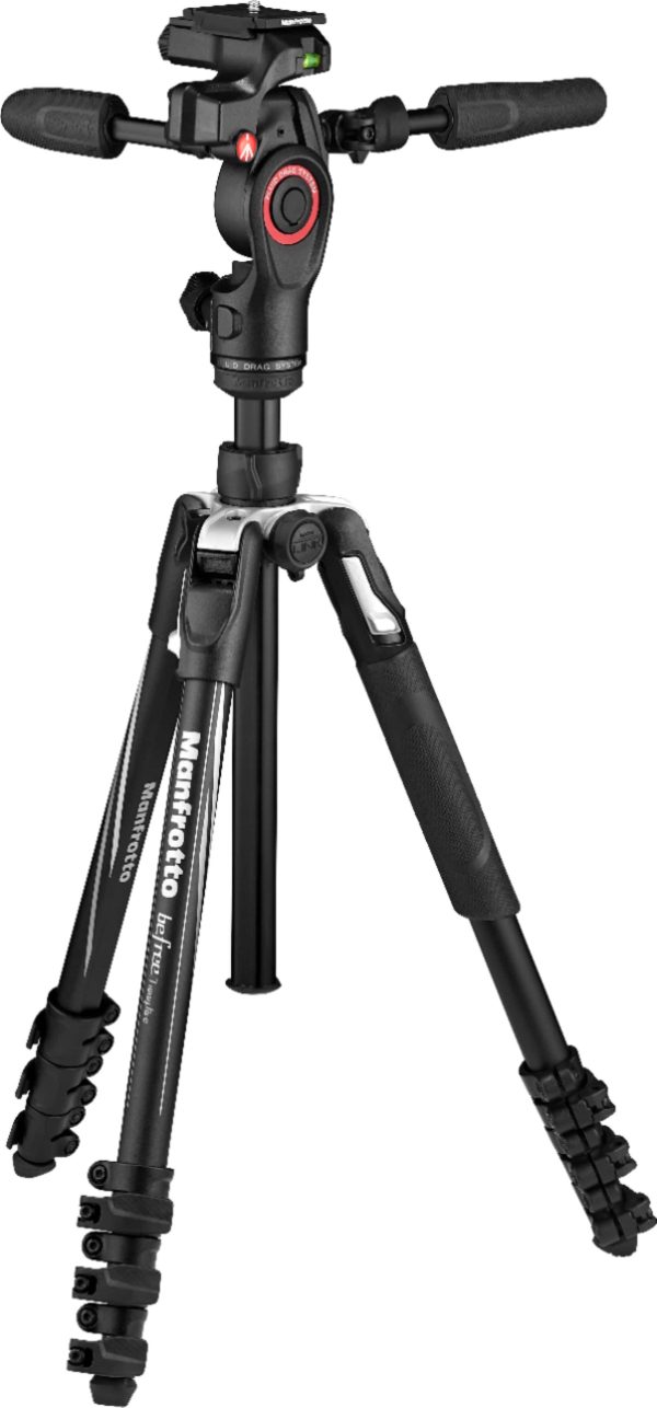 Manfrotto Befree 3 Way Live Advanced Tripod Aluminum Travel-0