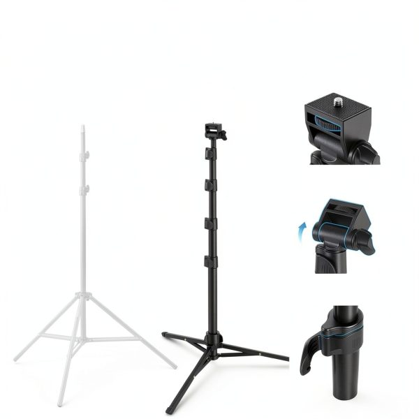 NEEWER Basic Metal Tripod for Phone Camera Remote-4