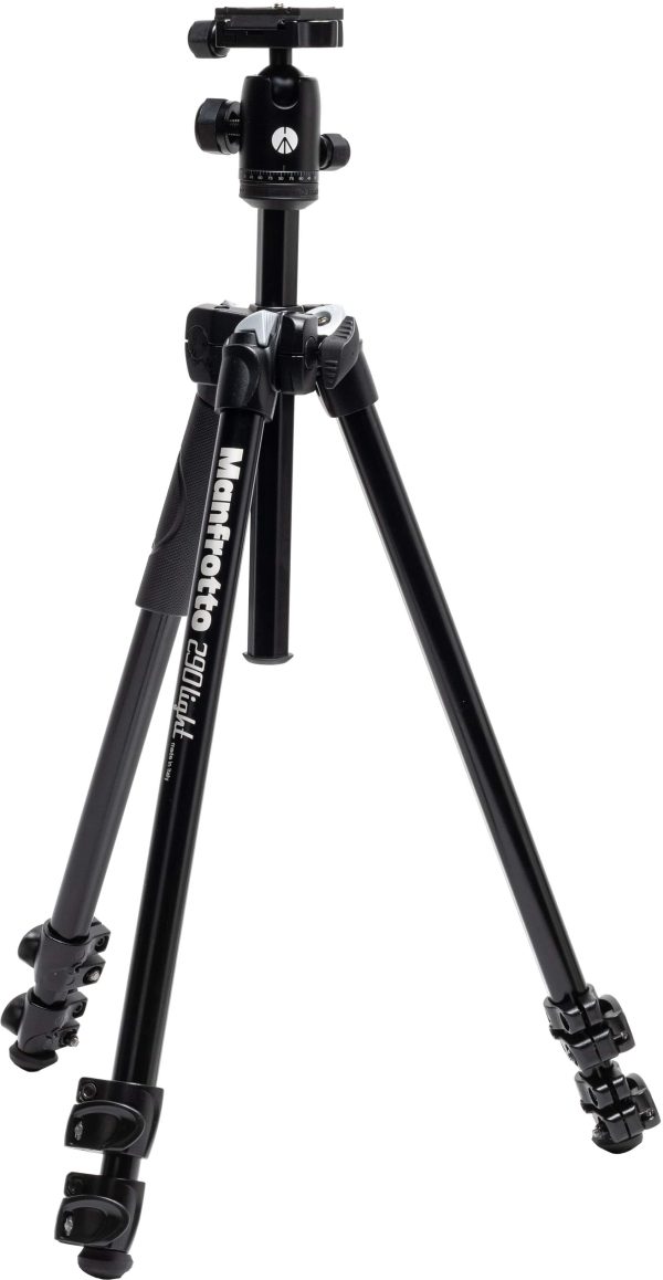 Manfrotto 290 Tripod Aluminum Ball Head Photographers-0