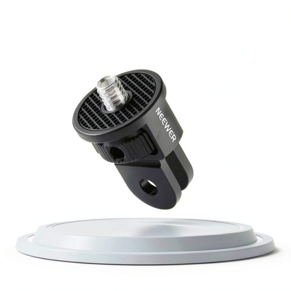 Neewer Action Camera Mount Adapter Aluminum Alloy 1/4 Screw-4