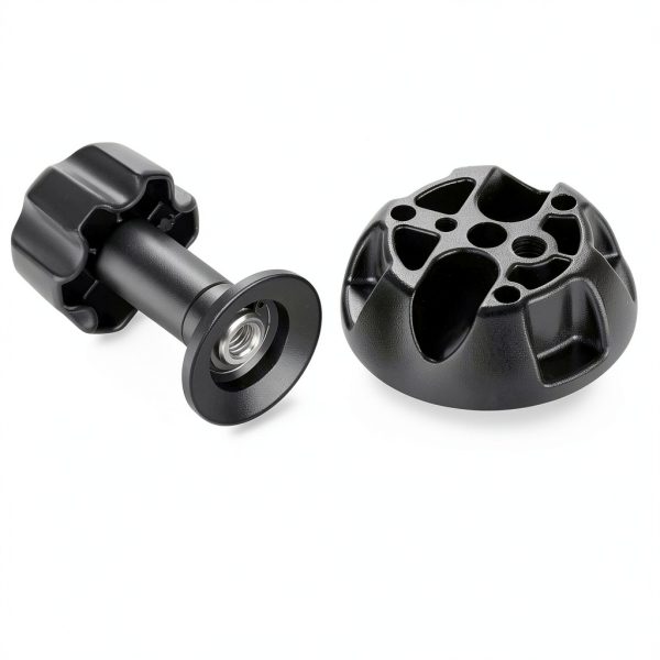 Neewer 75mm Bowl Adapter Metal Tripod Fluid Head Mount-6