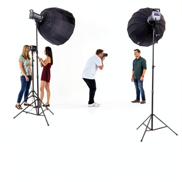 Neewer Light Stand Spring Cushioned Metal Photography Tripod-6