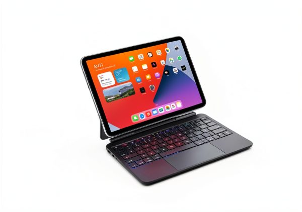 Adesso Portable Keyboard Cover iPad Pro Air Aluminum Slim-13