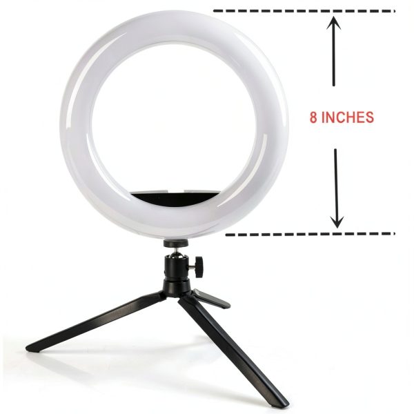 Vivitar RL-8 LED Ring Light Adjustable Brightness Color-1
