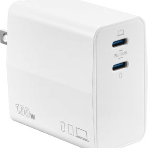 Insignia 70W GaN Wall Charger Dual Port USB C Fast Charging-0