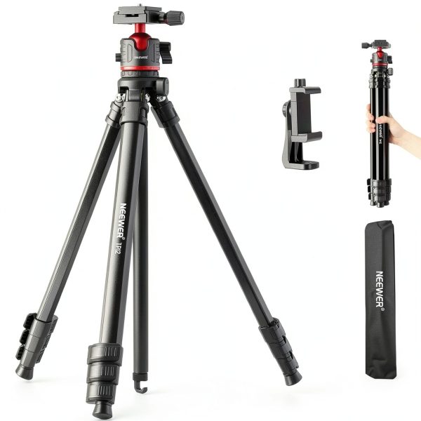 Neewer Basics Travel Tripod Camera Stand Ball Head Arca-0