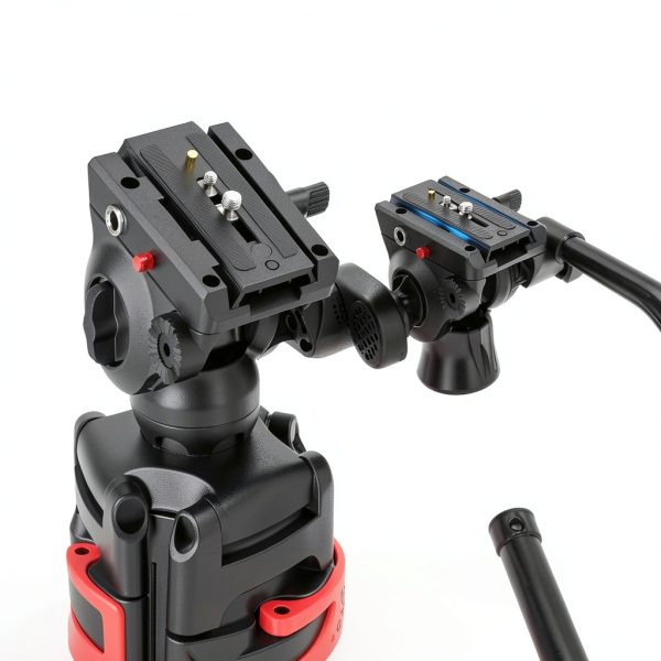 Neewer Metal Video Tripod Fluid Head Stable 17.6lb Load-6