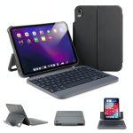 Macally iPad mini Keyboard Case Full Keys 360 View-0