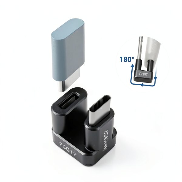 Neewer U Shaped USB C Adapter 180 Degree Mobile Photography-3