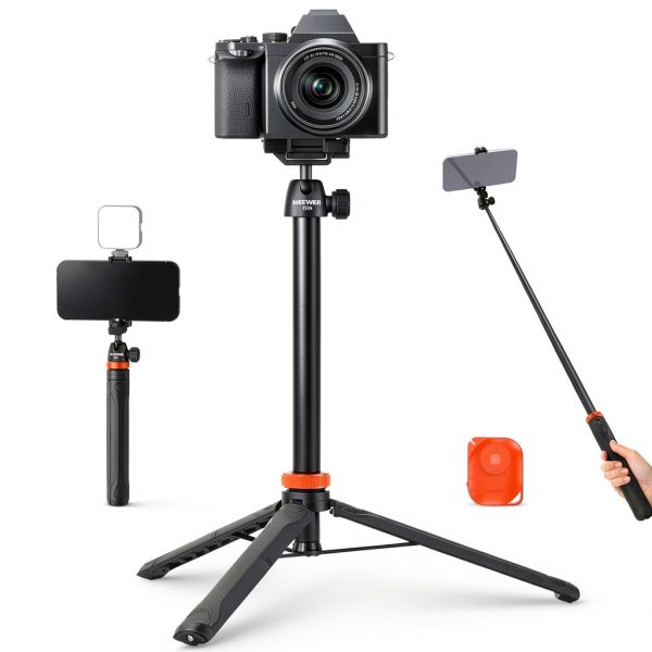 Neewer BASICS Selfie Stick Tripod Metal Compact Phone Camera-0