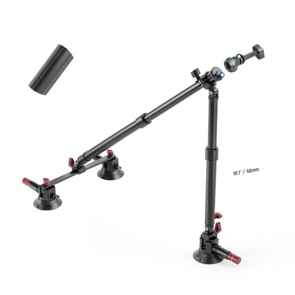 Neewer Triple Suction Cup Car Mount Kit Aluminum Alloy-7