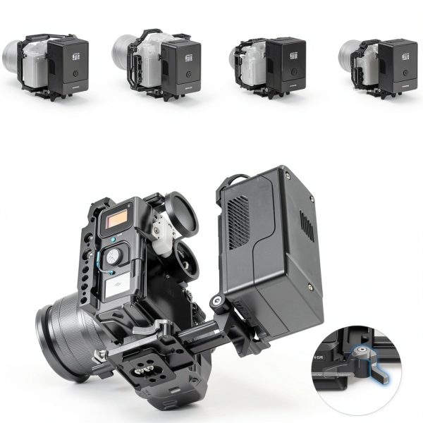 NEEWER V Mount Battery Plate Arca QR Plate Camera Baseplate-5