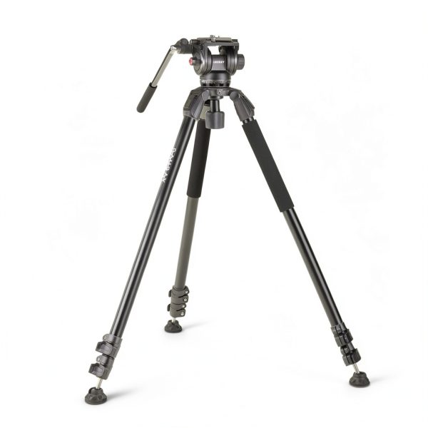 RAUBAY DV-3 Tripod Professional Fluid Head Camera Support-0