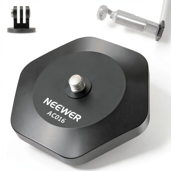 Neewer Magnetic Camera Mount Base Strong Aluminum Alloy-0