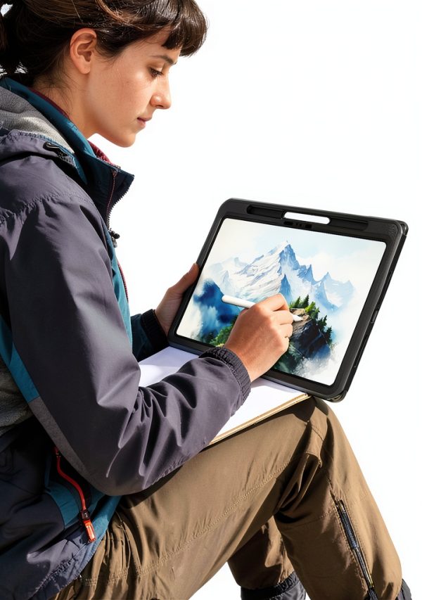 Dexnor iPad Pro 11 Case Rugged Protection Rotating Hand-7