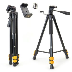 KODAK Camera Tripod 62 Inch Aluminum Travel Stand-0