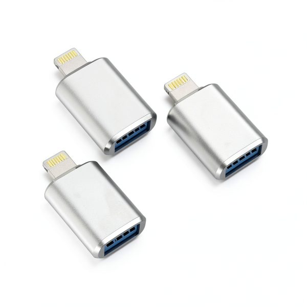 Lightning USB Adapter for iPhone iPad Flash Drive Keyboard-0