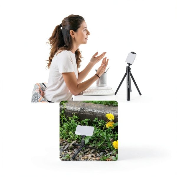 Neewer Mini Metal Tripod Sturdy Stable Camera Stand-6