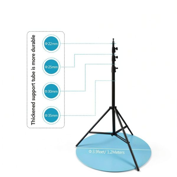 Neewer Heavy Duty Light Stand Metal Photography Tripod-2