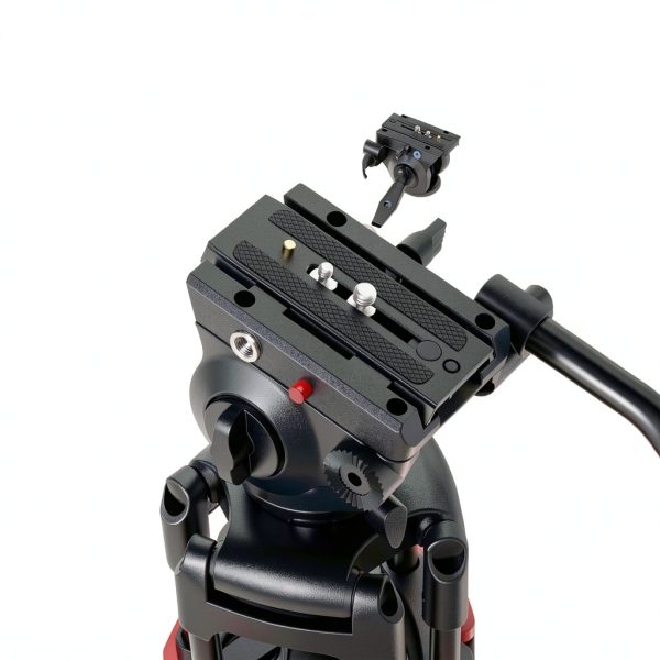 Neewer Metal Video Tripod Fluid Head Stable 17.6lb Load-4