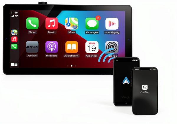 Jensen J5UP10 Car Stereo Wireless CarPlay Android Auto-4
