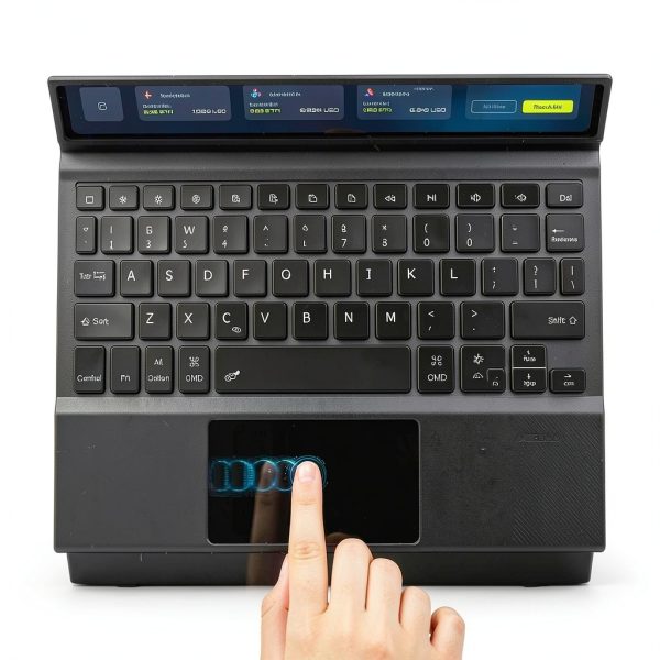 SaharaCase iPad Pro 13 Keyboard Case Vegan Leather Trackpad-6