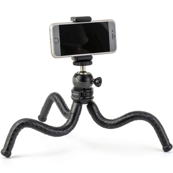 CARSON BoaPod Flexible Tripod Portable Bluetooth Remote-10