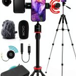 Movo iVlog1 Smartphone Video Kit with Microphone and LED-0