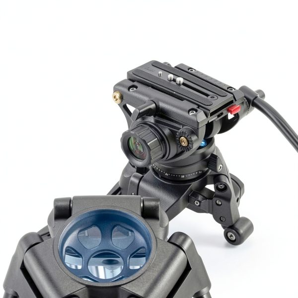 Neewer TP74 Video Tripod Fluid Head Aluminum Heavy Duty-5