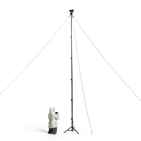 RAUBAY 24ft Tall Tripod Aluminum Iron Professional Camera-7