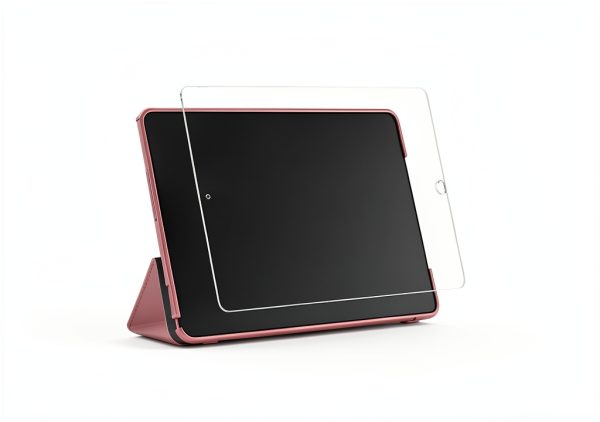 iPad Air 10.5 Folio Case with Pencil Holder Pink-2