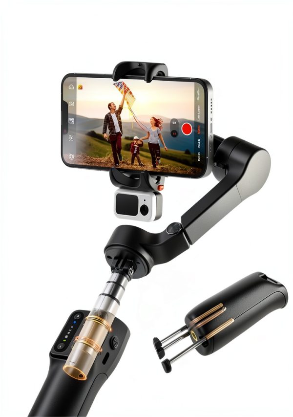 Hohem iSteady V3 Gimbal Magnetic AI Tracking Smartphone-5