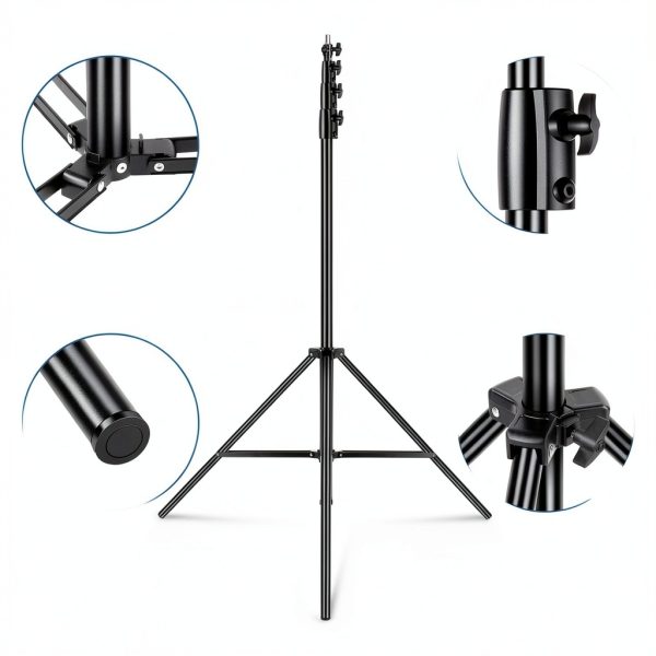 Neewer Air Cushioned Light Stand Heavy Duty Metal-8