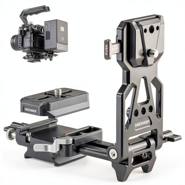 Neewer Foldable V Mount Battery Plate Arca Quick Release-0