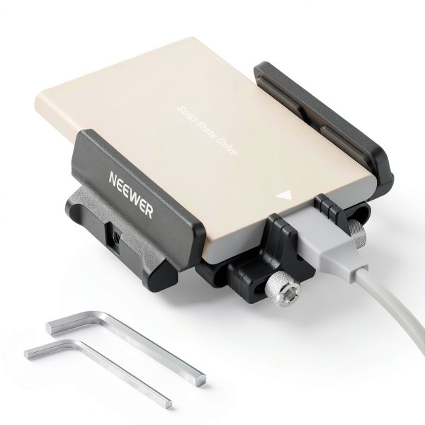 Neewer SSD Mount Bracket Holder Cold Shoe Clamp Compatible-0