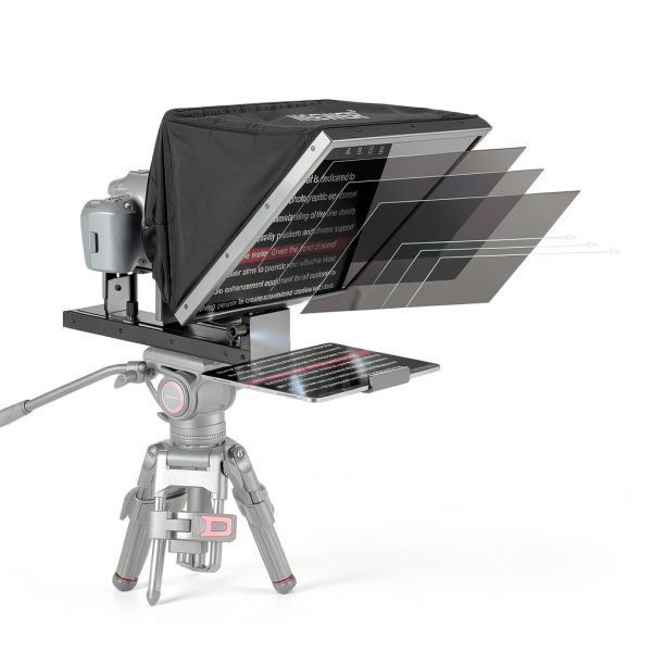 Neewer X16B Teleprompter No Assembly 16 Inch Tablet Camera-2