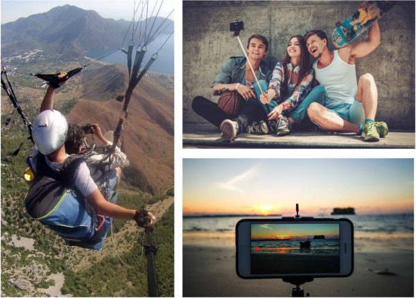 Bower Multipod Smartphone Mount Tripod Selfie Stick Remote-2