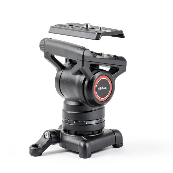 Neewer TP74 Video Tripod Fluid Head Aluminum Heavy Duty-6