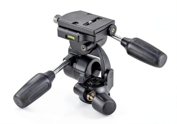 Manfrotto Quick Release Plate with Bubble Levels for Video-3