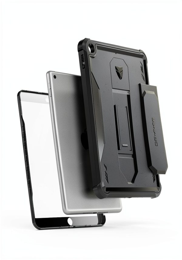 Dexnor iPad 9.7 Case with Screen Protector Kickstand-4