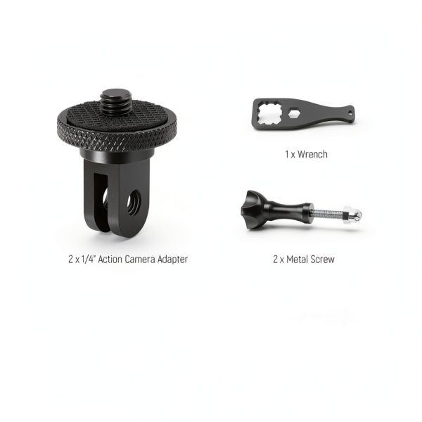 Neewer Action Camera Tripod Mount Adapter Aluminum Alloy-8