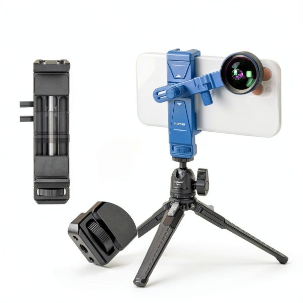 Neewer Phone Holder with 17mm Adapter Universal Tripod Mount-1
